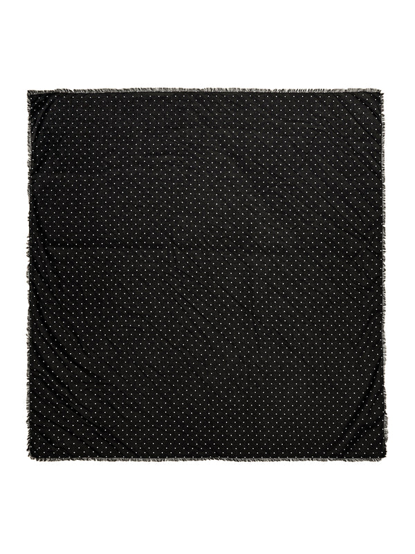 huge spuare scarf.(polka dots)