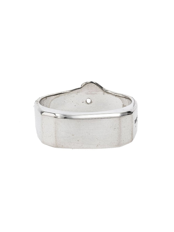 Bone shaped signet ring-S-